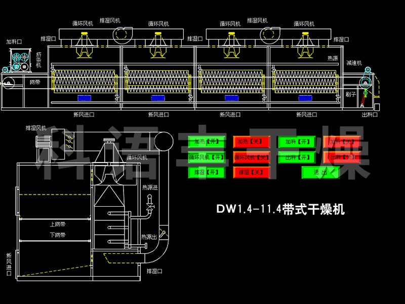 DW帶式干燥機(jī)